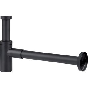 CORNAT Siphon Tassen - Sifón antiolores metálico, negro - Sifón para baño CORNAT Siphon Tassen - Sifón antiolores metálico, negro - Sifón para baño