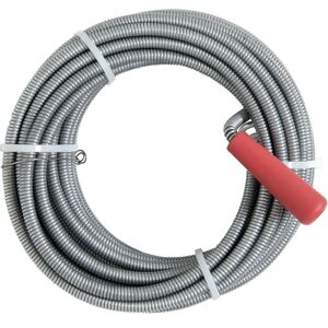 Spirale de nettoyage de tubes CORNAT - 9mm, 10m, Gris et Rouge - Publicité Spirale de nettoyage de tubes CORNAT - 9mm, 10m, Gris et Rouge - Publicité
