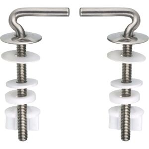 CORNAT TEC364896 - Charnière pour siège WC - Acier inoxydable - Fixation rapide - Publicité CORNAT TEC364896 - Charnière pour siège WC - Acier inoxydable - Fixation rapide - Publicité