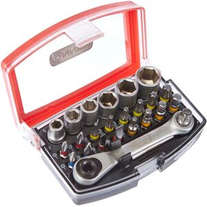 Connex COXB973925 Tool Set - 25 Pieces Sockets & Bits Connex COXB973925 Tool Set - 25 Pieces Sockets & Bits