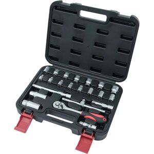 Masidef Set 22-Piece Socket Wrench - Chrome Vanadium Steel Masidef Set 22-Piece Socket Wrench - Chrome Vanadium Steel