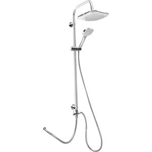 CORNAT SQUARE NEO Shower System - Adjustable Height, Head & Hand Showers CORNAT SQUARE NEO Shower System - Adjustable Height, Head & Hand Showers