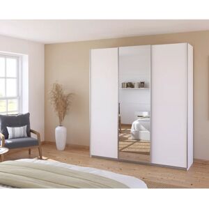 Rauch Cortona Kleiderschrank - Weiß, 3 Türen, 229cm hoch Rauch Cortona Kleiderschrank - Weiß, 3 Türen, 229cm hoch
