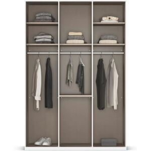 RAUCH Evelyn Kleiderschrank - 3 Türen, 3 Schubladen, Braun RAUCH Evelyn Kleiderschrank - 3 Türen, 3 Schubladen, Braun