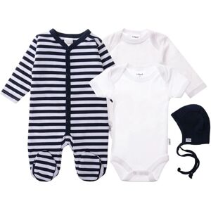 LILIPUT Baby Kleidung Set - Weiß & Marine gestreift, 4-tlg. LILIPUT Baby Kleidung Set - Weiß & Marine gestreift, 4-tlg.