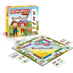 Winning Moves Monopoly Junior Farm Board Game - Kids' Learning Fun Winning Moves Monopoly Junior Farm Board Game - Kids' Learning Fun