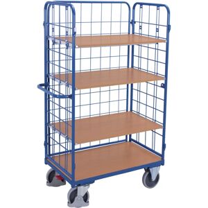 Variofit Dreiwandwagen, hoch und vergittert mit 4 Etagen 1200x800mm Variofit Dreiwandwagen, hoch und vergittert mit 4 Etagen 1200x800mm