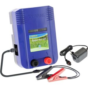 Chargeur de clôture électrique Corral NA 100 Duo - Portable, 10 km, 12V, 10000V - Publicité Chargeur de clôture électrique Corral NA 100 Duo - Portable, 10 km, 12V, 10000V - Publicité