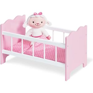 Pinolino Puppenbett Jasmin - Rosa & Weiß Kinderbett Pinolino Puppenbett Jasmin - Rosa & Weiß Kinderbett