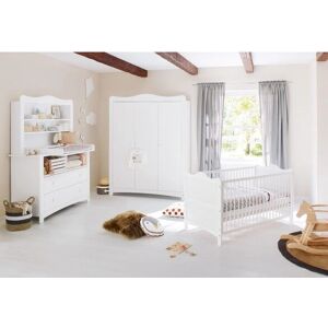 Pinolino Kinderbett mit Schrank und Wickeltisch - Kinderzimmer-Set Pinolino Kinderbett mit Schrank und Wickeltisch - Kinderzimmer-Set