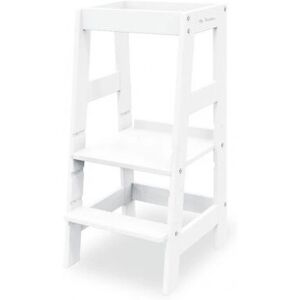 Pinolino Tour d'apprentissage Fino blanc - Chaise haute / Tabouret - Publicité Pinolino Tour d'apprentissage Fino blanc - Chaise haute / Tabouret - Publicité