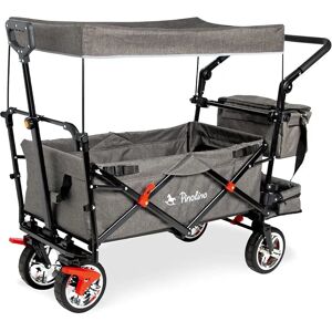 PINOLINO AddPlus Chariot Pliable Gris - Bollerwagen - Publicité PINOLINO AddPlus Chariot Pliable Gris - Bollerwagen - Publicité