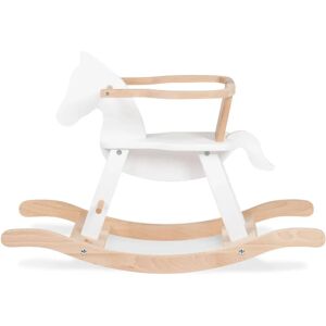 Pinolino White Wooden Ride-on Toy with Safety Ring Pinolino White Wooden Ride-on Toy with Safety Ring