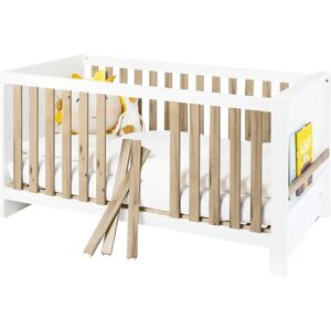 Pinolino Babybett Lova - höhenverstellbar, Bücherregal, umbaubar Pinolino Babybett Lova - höhenverstellbar, Bücherregal, umbaubar