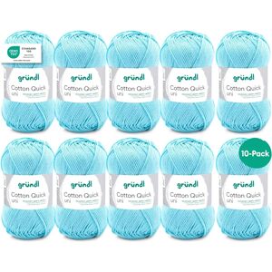 Gründl Cotton Quick Uni - Fil doux en coton pour tricot et crochet - Publicité Gründl Cotton Quick Uni - Fil doux en coton pour tricot et crochet - Publicité
