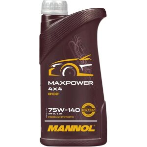 Huile de Transmission Mannol Maxpower 75W-140 - 1L, Synthétique - Publicité Huile de Transmission Mannol Maxpower 75W-140 - 1L, Synthétique - Publicité