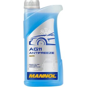 MANNOL MN4011-1 Refrigerante azul a largo plazo -40°C para VW, Audi, Mercedes MANNOL MN4011-1 Refrigerante azul a largo plazo -40°C para VW, Audi, Mercedes