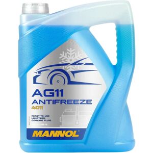MANNOL Refrigerante Azul Listo para Usar -40°C Protección Anticorrosiva MANNOL Refrigerante Azul Listo para Usar -40°C Protección Anticorrosiva