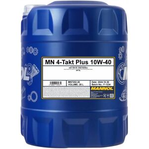 MANNOL 20L 4-Takt Plus Huile Moteur - Huile Moteur - Publicité MANNOL 20L 4-Takt Plus Huile Moteur - Huile Moteur - Publicité