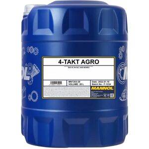 MANNOL 20L SAE 30 Agro Motorolie - Tractor, Grasmaaier MANNOL 20L SAE 30 Agro Motorolie - Tractor, Grasmaaier