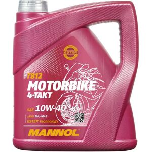 Huile moteur Mannol MN7812-4 4L 10W-40 - Moto - Publicité Huile moteur Mannol MN7812-4 4L 10W-40 - Moto - Publicité