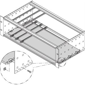 nVent SCHROFF 19-Zoll Montageplatte 42 TE - Serverschrank Zubehör nVent SCHROFF 19-Zoll Montageplatte 42 TE - Serverschrank Zubehör