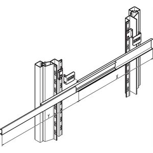 nVent SCHROFF Universelles Montageset für teleskopische Schienen - Server Rack Zubehör nVent SCHROFF Universelles Montageset für teleskopische Schienen - Server Rack Zubehör