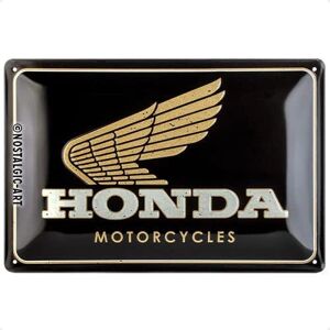 Nostalgic Art Cartel Honda Motocicleta - 20x30cm Decoración Nostalgic Art Cartel Honda Motocicleta - 20x30cm Decoración