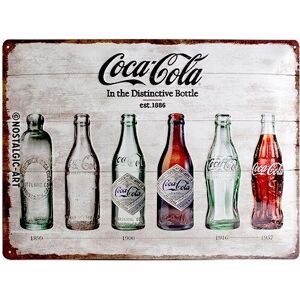 Nostalgic Art Coca-Cola Cedule - Časová osa - Dekorace Nostalgic Art Coca-Cola Cedule - Časová osa - Dekorace