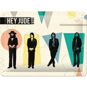 Nostalgic-Art - The Beatles Hey Jude Sign - 15x20cm Nostalgic-Art - The Beatles Hey Jude Sign - 15x20cm