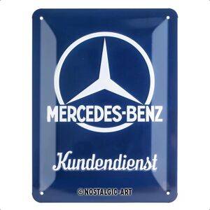 Mercedes-Benz Bord - Vintage Staal - Auto Fan Decoratie Mercedes-Benz Bord - Vintage Staal - Auto Fan Decoratie