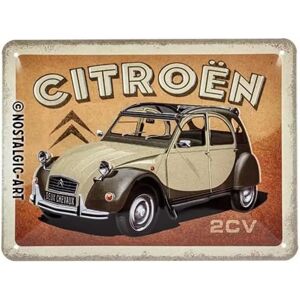 Nostalgic-Art Citroen 2cv Sign - 15x20cm Nostalgic-Art Citroen 2cv Sign - 15x20cm