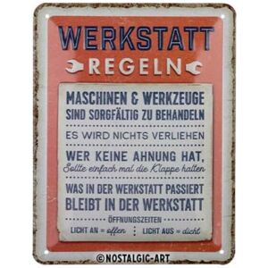 Nostalgic Art 45104972 Indoor Decorative Plaque/Sign Metal Multicolour - Decor Type Nostalgic Art 45104972 Indoor Decorative Plaque/Sign Metal Multicolour - Decor Type