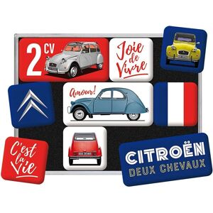 Nostalgic-Art Citroen 2CV Magnet Set Nostalgic-Art Citroen 2CV Magnet Set