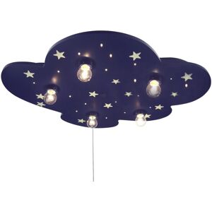 Luminaire Plafond Nuage Bleu Niermann avec Étoiles - Plafonnier - Publicité Luminaire Plafond Nuage Bleu Niermann avec Étoiles - Plafonnier - Publicité