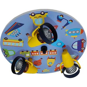 Niermann Standby Bunter Fahrzeug-Deckenstrahler - Kinderrzimmer Niermann Standby Bunter Fahrzeug-Deckenstrahler - Kinderrzimmer
