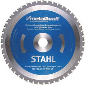 Metallkraft - Tarcza do cięcia stali Ø230 - 48T Metallkraft - Tarcza do cięcia stali Ø230 - 48T