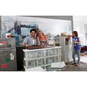 KOMAR London Wandbild - 368x127 cm, bunt, Papier, Tapete - Wohnzimmer/Schlafzimmer KOMAR London Wandbild - 368x127 cm, bunt, Papier, Tapete - Wohnzimmer/Schlafzimmer