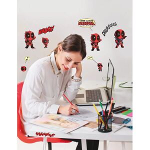 KOMAR Deadpool Selbstklebendes Wandtattoo - Comic Thema KOMAR Deadpool Selbstklebendes Wandtattoo - Comic Thema