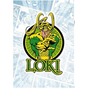 KOMAR Loki Comic Klassisch Selbstklebendes Wandtattoo - Wandtattoo KOMAR Loki Comic Klassisch Selbstklebendes Wandtattoo - Wandtattoo