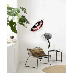 KOMAR Avengers Hammer & Shield Wandtattoo - Kinder Comic Dekor KOMAR Avengers Hammer & Shield Wandtattoo - Kinder Comic Dekor