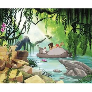 KOMAR Disney Jungle Book swimming with Baloo - Photo Wallpaper KOMAR Disney Jungle Book swimming with Baloo - Photo Wallpaper