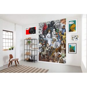 KOMAR Star Wars Collage Wall Mural - 184x254cm KOMAR Star Wars Collage Wall Mural - 184x254cm
