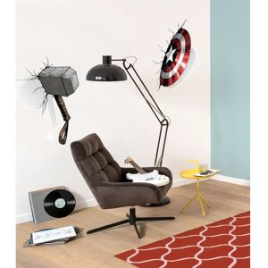 Komar Marvel Avengers Waffen Wandaufkleber - 70x50cm Set Komar Marvel Avengers Waffen Wandaufkleber - 70x50cm Set