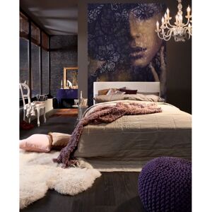 KOMAR Lace Wallpaper - 184x248cm - Black - Wallpaper KOMAR Lace Wallpaper - 184x248cm - Black - Wallpaper