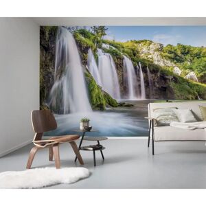 KOMAR Brand KOMAR Downfall Wall Mural - Landscape, Colorful, Natural KOMAR Brand KOMAR Downfall Wall Mural - Landscape, Colorful, Natural