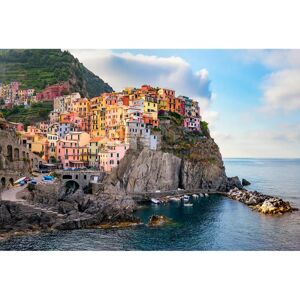 KOMAR Hochwertige Wandtapete Cinque Terre - Bunt - 368x248 cm KOMAR Hochwertige Wandtapete Cinque Terre - Bunt - 368x248 cm