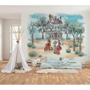 KOMAR Disney Lady and the Tramp Sweet Home Bunt Wallpaper - Wall Covering KOMAR Disney Lady and the Tramp Sweet Home Bunt Wallpaper - Wall Covering