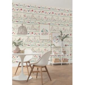 Papel Pintado Winnie the Pooh Jardín - Decoración infantil Papel Pintado Winnie the Pooh Jardín - Decoración infantil
