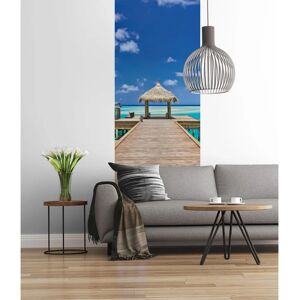 KOMAR Carta da Parati Non Tessuto - Beach Resort - 100x280cm - colorato KOMAR Carta da Parati Non Tessuto - Beach Resort - 100x280cm - colorato